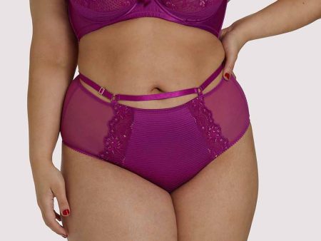 Madame X Magenta Curve High Waist Brief Sale