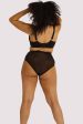 Ericka Black High Waist Brief Fashion