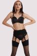 Retro Classics Boned 6-Strap Suspender Belt Cheap