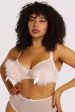 Marina Pink Feather Bra Supply