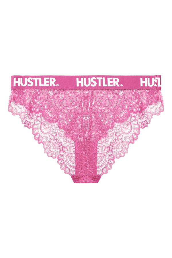 Branded Pink Curve Lace Brief Discount