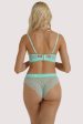 Branded Mint Lace Brief Hot on Sale