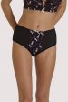 Blaze Smoking Printed High Waist Brief For Cheap