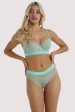 Branded Mint Lace Brief Hot on Sale