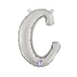 14 inch SCRIPT LETTER C - SILVER (AIR-FILL ONLY) Discount