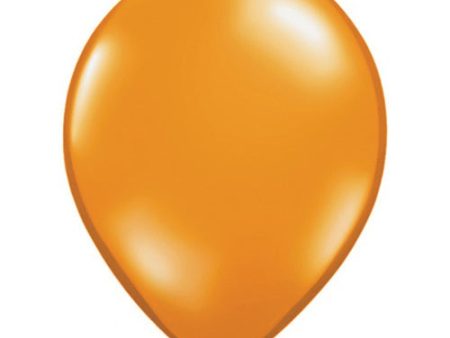 5 inch QUALATEX MANDARIN ORANGE Sale