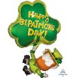 33 inch HAPPY ST. PATRICK S LEPRECHAUN Online now