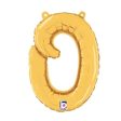 14 inch SCRIPT LETTER O - GOLD (AIR-FILL ONLY) Hot on Sale