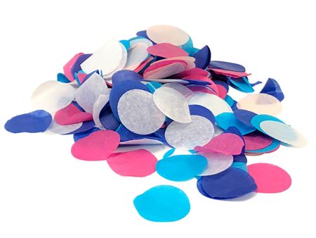 TISSUE CONFETTI - ASSORTED PASTEL COLORS Hot on Sale