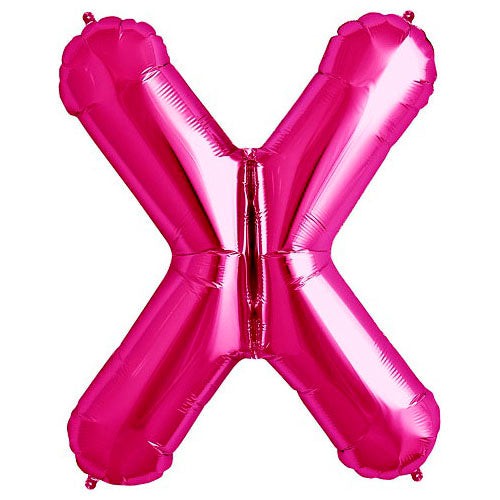 34 inch LETTER X - NORTHSTAR - MAGENTA Supply