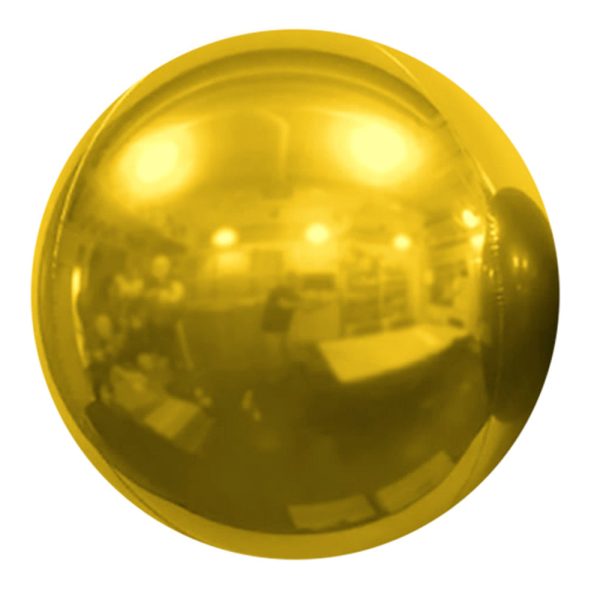 10 inch MIRROR BALLOON - BRIGHT GOLD For Discount