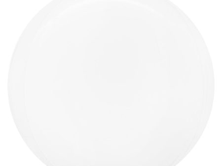 16 inch MIRROR MATTE BALLOON - WHITE Online