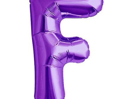 34 inch LETTER F - NORTHSTAR - PURPLE Discount