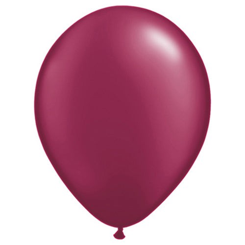 5 inch QUALATEX PEARL BURGUNDY Supply