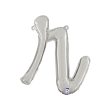 14 inch SCRIPT LETTER R - SILVER (AIR-FILL ONLY) For Cheap