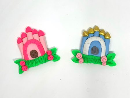 Handmade Clay Doll - Castle Online Sale