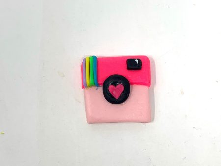 Handmade Clay Doll - Camera Hot on Sale