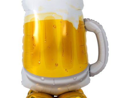 49 inch BIG BEER MUG AIRLOONZ Online now