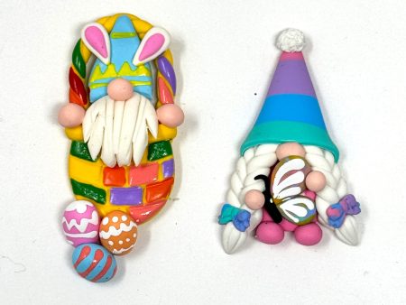 Handmade Clay - Easter Gnomes Online