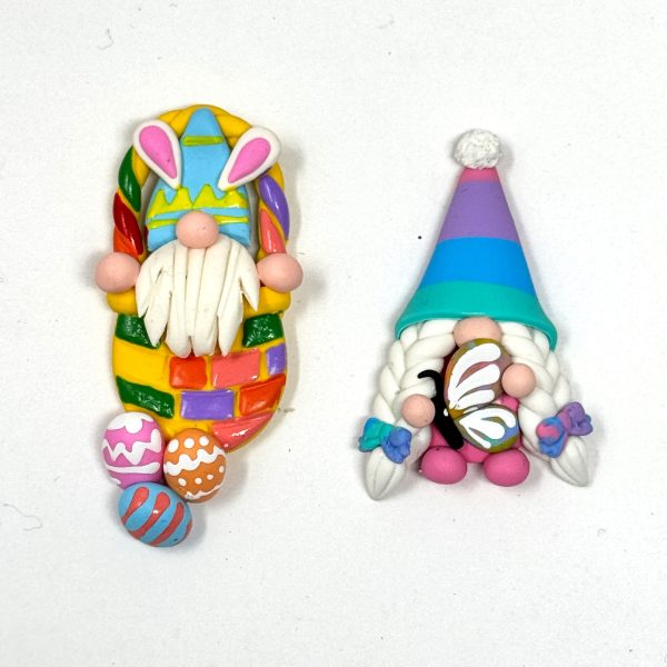 Handmade Clay - Easter Gnomes Online