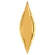 13 inch TAPER - METALLIC GOLD Cheap