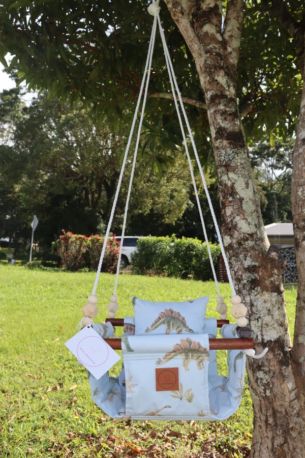 Dino Delight Baby Swing Online Hot Sale