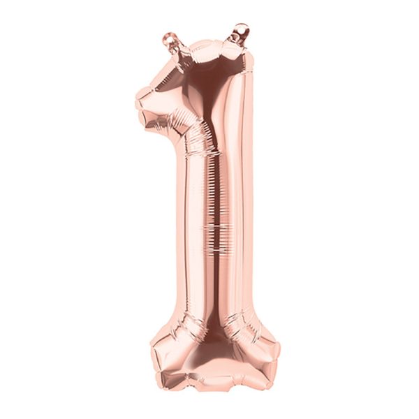 16 inch NUMBER 1 - NORTHSTAR - ROSE GOLD (AIR -FILL ONLY) Sale