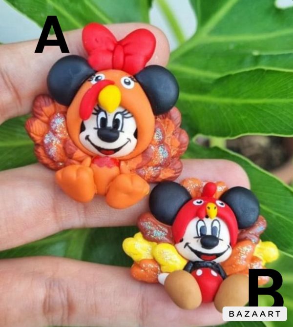 Ella Clay Doll - Mickey & Minnie turkey Online Hot Sale