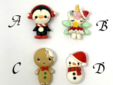 Handmade Clay Doll - Christmas Discount