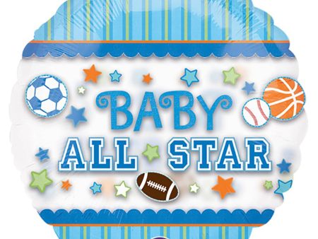 26 inch BABY ALL STAR CLEAR SEETHRU Online now