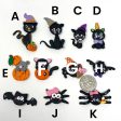 Handmade Clay Doll - Halloween Cat, Bat, and Spider Online Sale