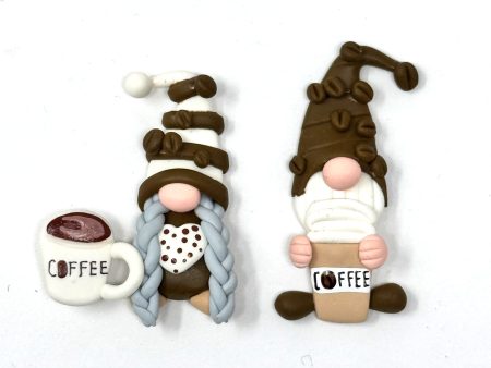 Handmade Clay - Coffee Gnomes Cheap