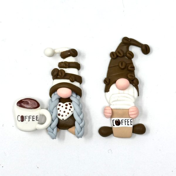 Handmade Clay - Coffee Gnomes Cheap