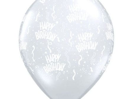 11 inch BIRTHDAY-A-ROUND - DIAMOND CLEAR Online