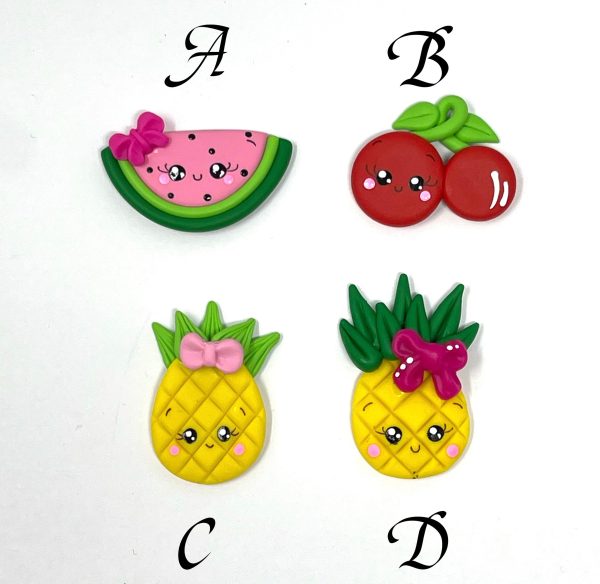 Handmade Clay Doll - Fruit Fashion