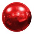 10 inch MIRROR BALLOON - RED For Cheap