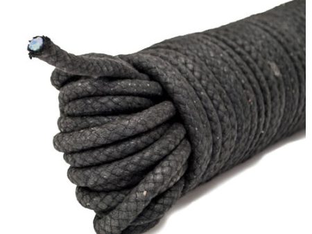 TRICKLINE SASH CORD BLACK - 3 8 inch x 100 feet For Discount