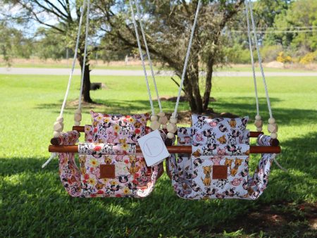 Barn Yard Twin Baby Swing For Cheap