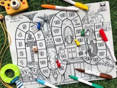 Reusable Silicone Colouring Mat From Just $20.90 Each! Sale