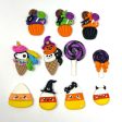 Handmade Clay Doll - Halloween Cupcake, Ice cream, and Candy corn Cheap