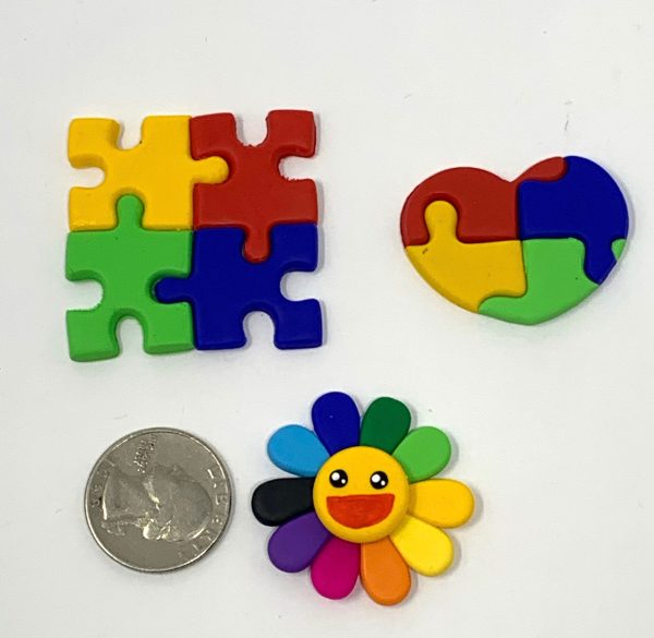 Handmade Clay Doll - Autism awareness Hot on Sale