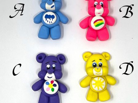 Handmade Clay Doll - care bear Fashion