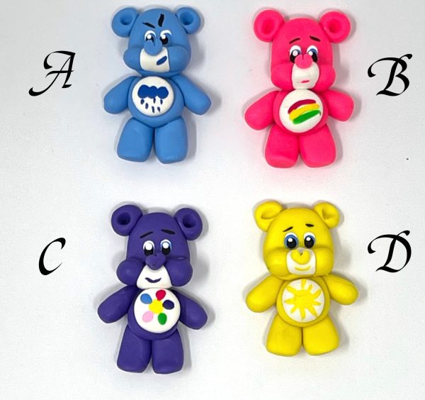 Handmade Clay Doll - care bear Fashion