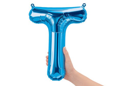 16 inch LETTER T - NORTHSTAR - BLUE (AIR-FILL ONLY) Cheap