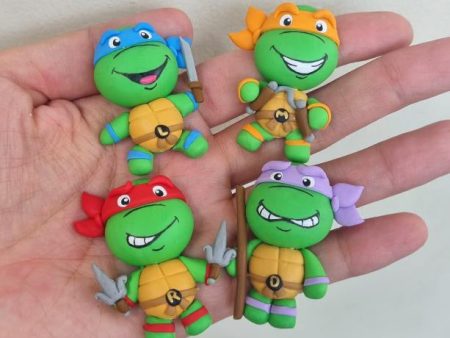 New Ella Clay Doll - Ninja turtle Cheap