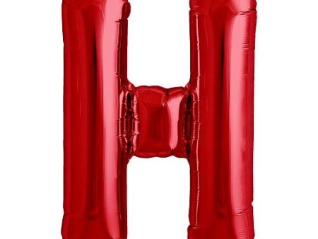 34 inch LETTER H - NORTHSTAR - RED Online now