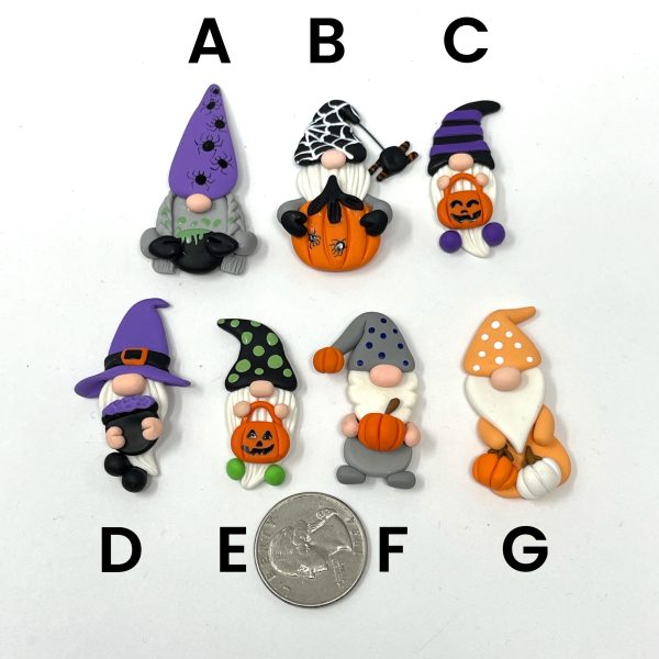 Handmade Clay Doll - Fall & Halloween Gnomes Online Sale