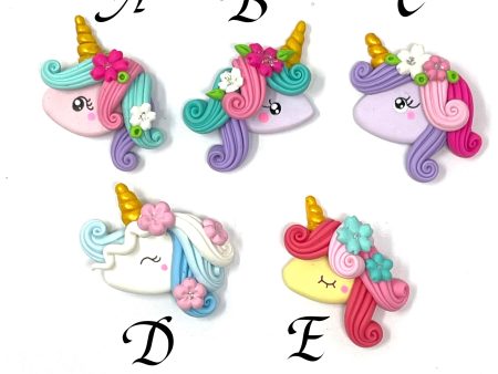 Handmade clay doll - Unicorn For Discount