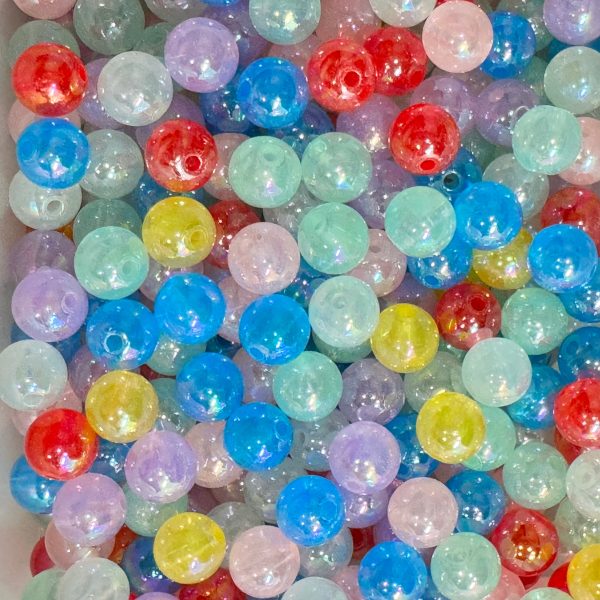 12 mm Acrylic Beads - Jelly Mix Online