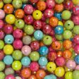 12 mm Acrylic Beads - Disco Mix For Discount